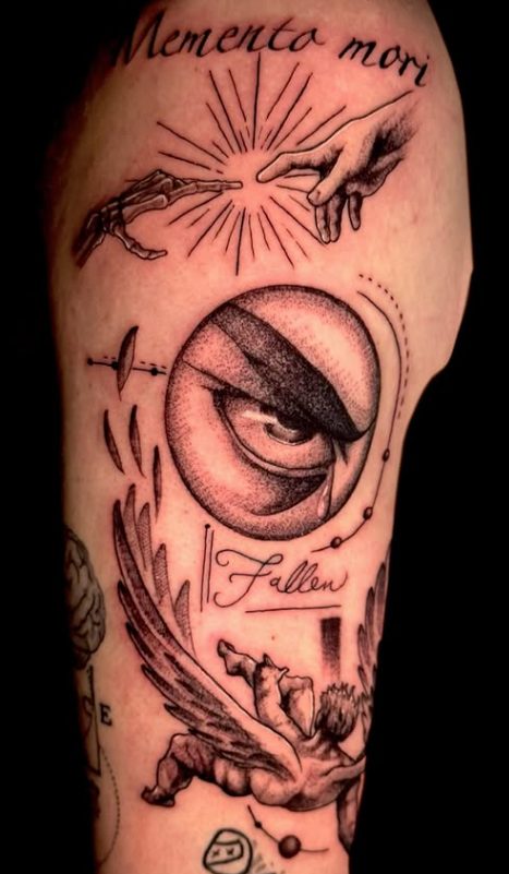 Icaro Lucifero e Memento mori