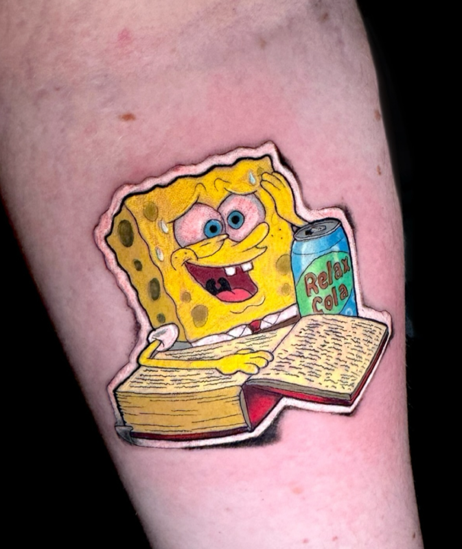 Spongebob sticker